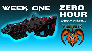 Destiny 2: Zero Hour Week 1 Quest + Intrinsic