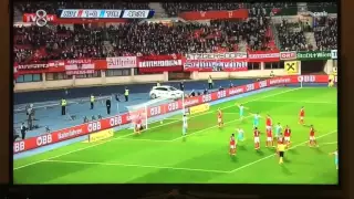 Avusturya 1-1 Türkiye - Hakan Çalhanoğlu harika frikik golü