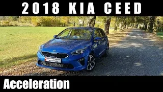 2018 Kia Ceed 1.4 T-GDI 140 HP Acceleration 0-200 / Przyspieszenie