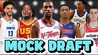 2024 NBA Mock Draft *NBA FULL FIRST ROUND MOCK DRAFT* | Utility Sports 2024 NBA Mock Draft