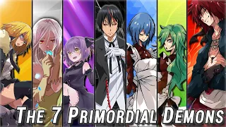 The 7 Primordial Demons, Strongest Beings ( LIGHT NOVEL SPOILERS) | Tensura Explained