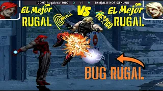 KOF 2002-El Mejor Rugal PERU vs MEXICO El Mejor Rugal👉¡CUIDADO BUG RUGAL Y INFINITO YAMAZAKI Y KIM😬!