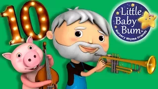 This Old Man He Played One | Nursery Rhymes for Babies by LittleBabyBum - ABCs and 123s