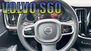 2021 Volvo S60 Momentum in Black Stone/Charcoal | Sedan Review, Pre-owned!