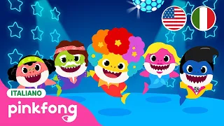 Disco Sharks | Inglese a italiano｜Bimbo Squalo | Pinkfong, Canzoni per Bambini