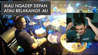 CLAY NETHANEL (REACTION) JANGAN -- MARION JOLA AND MJSQUAD (DRUM CAM)