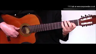 Hold Me Tight - Beatles fingerstyle guitar solo - link to TAB in description