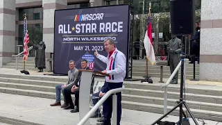 WATCH NOW: Gov. Roy Cooper is excited about the NASCAR All-Star Race coming to North Wilkesboro