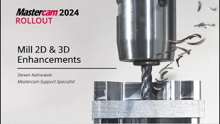 Mastercam 2024 Mill 2D & 3D