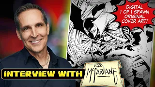 Interview with Todd McFarlane! Digital 1-of-1 Spawn Original Cover Art Auction