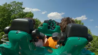 Loch Ness Monster 5K60 Back Row POV - Busch Gardens Williamsburg