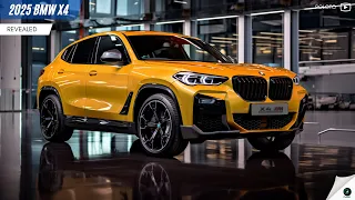 New 2025 BMW X4 Revealed - Will have a more sporty and distinctive appearance!