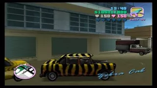 GTA: Vice City - how to get the NE Lightless Zebra Cab on Console (PS4) [UNEDITED], raw cut