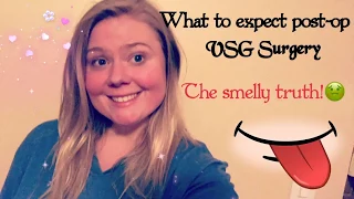 VSG Week 1 Update Pt.2 What to expect the right after surgery.
