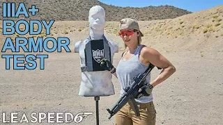 IIIA+ Body Armor Test w/ Full-Auto MP5 & Uzi