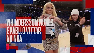 ​@whindersson e @pabllovittar  em um dia na NBA!