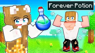 Using FOREVER POTIONS to make our DREAMS Come True in Minecraft (Tagalog)