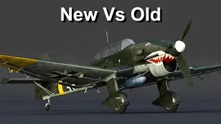 War Thunder Ju87 Stuka Siren - New Vs Old Sound Engine (2019)