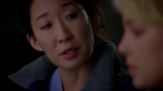 Greys Anatomy 5x18 Cristina talks with Izzie about the cancer