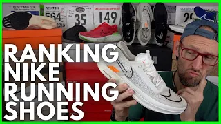 RANKING CURRENT NIKE RUNNING SHOES 2022 | WORST TO BEST | EDDBUD