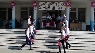 выход выпускников 2018 Бирюковская ООШ