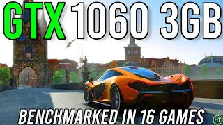 GTX 1060 3GB Tested in 2022 - 16 Games