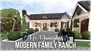 No Gamepass Modern Family Ranch Speedbuild and Tour - iTapixca Builds