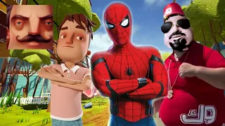 Hello Neighbor - New Secret Neighbor Ben 10 Skibidi Dop Boy Spider-Man Aaron Gameplay Walkthrough