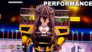 Robo Bunny Sings "Dynamite" by BTS | The Masked Singer UK | Season 3