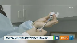 Novavax vaccine recommended by FDA committee