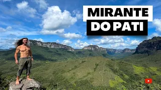 O mirante do VALE DO PATI na CHAPADA DIAMANTINA