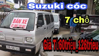 Giá xe Suzuki cóc 7chỗ giá rẻ từ 50triệu đến126triệu/tại lạng Sơn