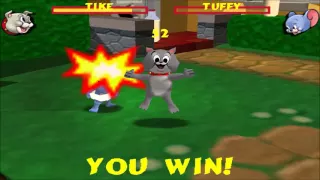 Tom and Jerry Fists of Furry - Tike vs. Tuffy Fight Gameplay HD