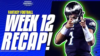 Week 12 Breakdown: Advanced Stats, EARLY Waiver Wire, Injury News | 2022 Fantasy Football Advice