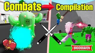 SUPER CACTUS ET LES MEILLEURS COMBATS ÉPIQUE ! (COMPILATION) ROBLOX- BROOKHAVEN RP