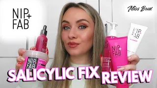 NIP & FAB SALICYLIC FIX REVIEW (AD) - FULL REVIEW & PRODUCT DEMO - OILY SKIN PRODUCTS - MISS BOUX