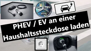 Plug-In-Hybrid/E-Auto zu Hause laden | Anleitung #1 | Mikas Mercedes-Benz-Welt