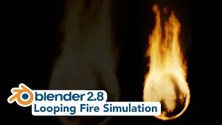 Blender Tutorial - Seamless Looping Fire Simulation