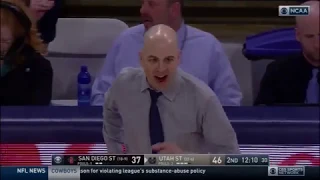 NCAAB 2019 San Diego State at Utah State 2nd Half