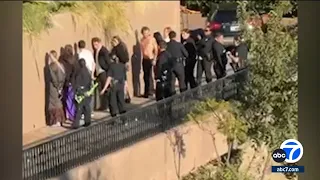 Police respond to civil dispute at alleged Beverly Hills 'party house'