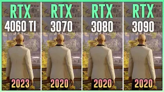 RTX 4060 TI VS RTX 3070 VS RTX 3080 VS RTX 3090 - Test in 12 Games
