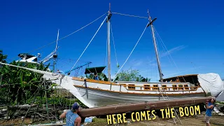 Hoist the Nets! Transforming our rescued SHIP into a Pirate's Dream! — Sailing Yabá 197