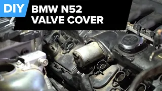How to Replace the Valve Cover on a BMW N51/N52N Engine