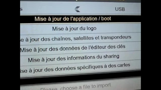 Mise à jour boot /soft Via  clé Usb Atlas HD200/200se