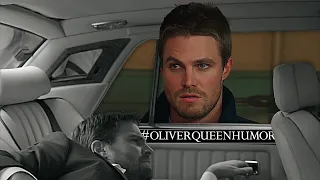 oliver queen being funny *since the pilot* for 3 arrow mins