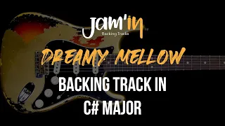 Dreamy Mellow Guitar Backing Track in C# Major