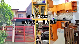 40 SQM HOUSE TOUR | KATAS NG OFW | HOME DESIGN IDEAS | Maggie Santillan
