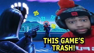 Fortnite's Worst "THIS GAME'S TRASH" Moments of All Time! #3