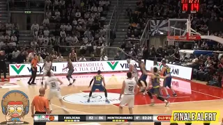 Fortitudo Bologna - Montegranaro 105-106 overtime SerieA2 2018-2019