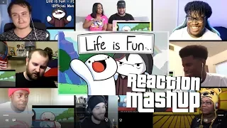 Life is fun - ft. boyinaband REACTIONS MASHUP